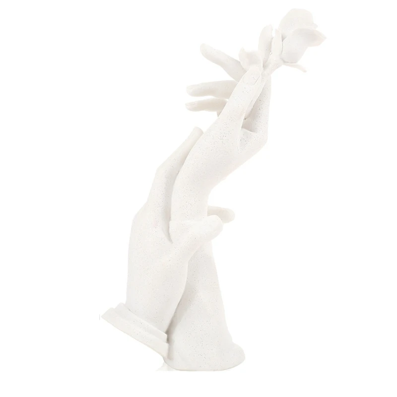 Новинка полимерная ручная форма кольцо дисплей манекен держатель для ювелирных