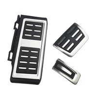 Car styling Sport Fuel Brake Dead Pedal Cover Set DSG For Audi Q2 SQ2 TT S1 A1 Q3 TTS RS3 A3 2017 2018 2019 2020 car styling