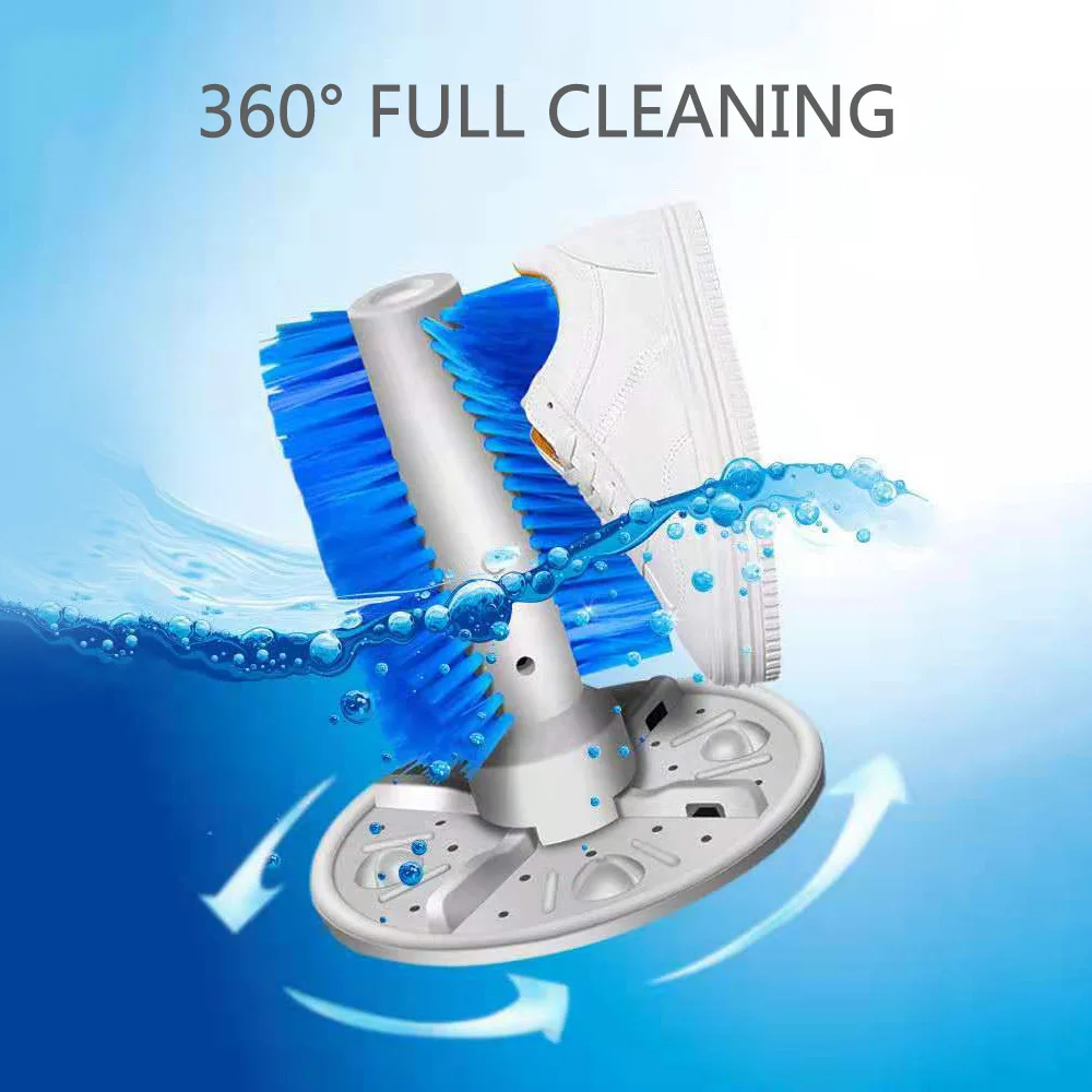 

Mini Wash The Shoes Machine Nylon Brush Shoes Washing Machine Brush Detachable Washing Brush Shoes Cleaning Brush