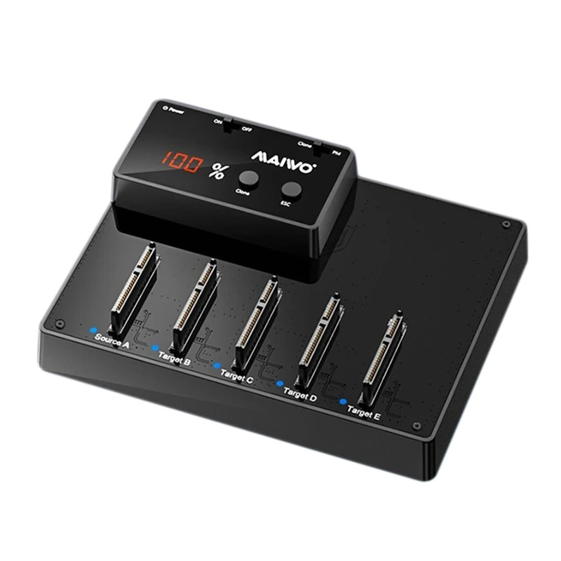 

Жесткий диск MAIWO K3015SATA SATA 2,5 поддерживает одновременно 5 дисков