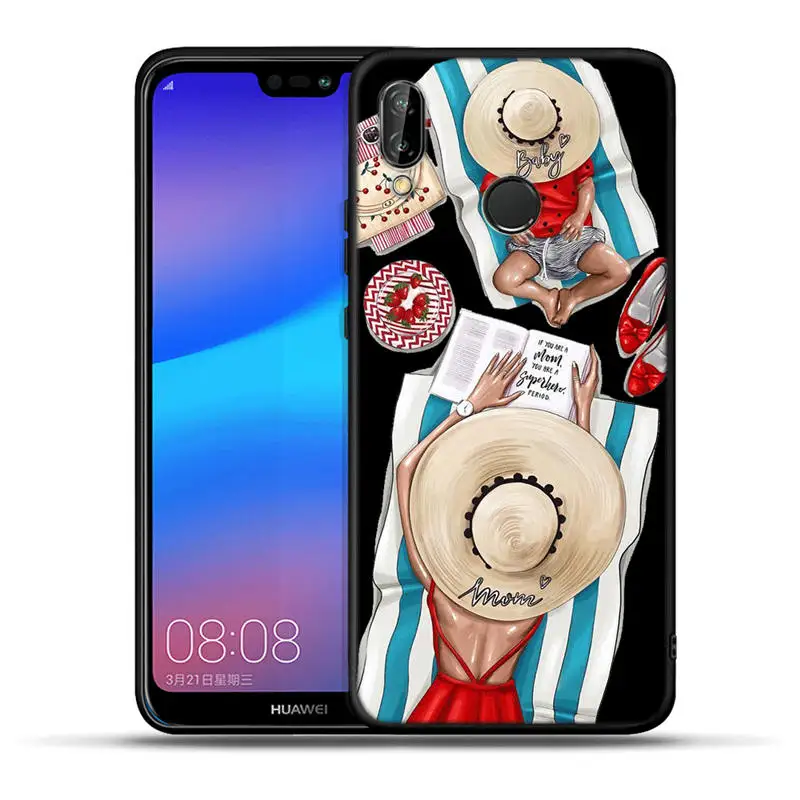 H1165 Для huawei Mate10 20 Lite Pro P9 P10 P20 P8 Lite P20 P30 Pro P Smart модный семейный супер мама и папа мальчик девочка чехол для телефона - Цвет: H1165