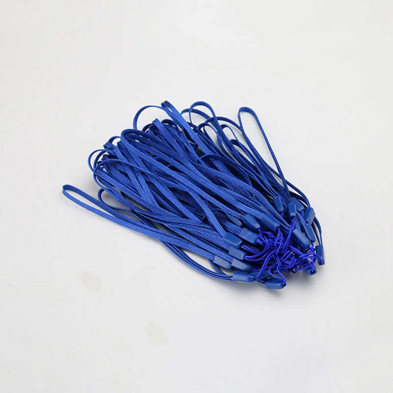 10pcs Dark Blue 10 шт. Универсальный строп для ключей ремни для телефонов для Apple iPhone 7 Plus 8X6 6S Keycord Lanyards Finger Мобильный держатель подставка аксессуары - Цвет: 10pcs Dark Blue