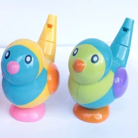 creative plastic cartoon birds water whistle baby kids children music instrument educational toys birthday christmas toys
