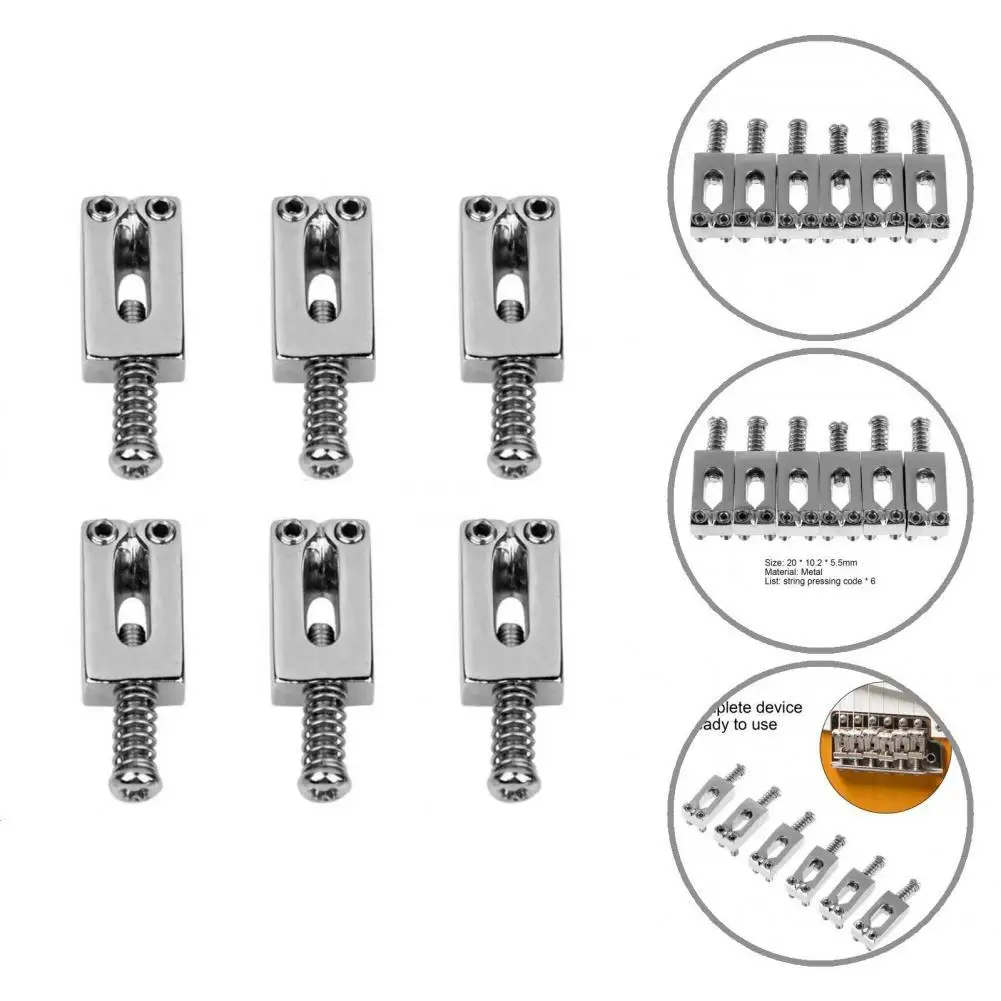 

Full Unit Lightweight Tremolo Bridge Replacement Saddles Maintain Supplies