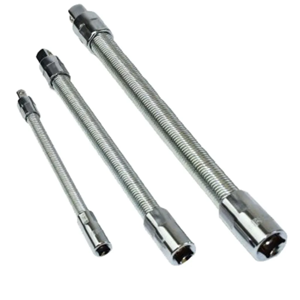 3 шт. набор адаптеров для гибких гнезд с храповым механизмом 1/4 3/8 + 1/2|Розетки| |