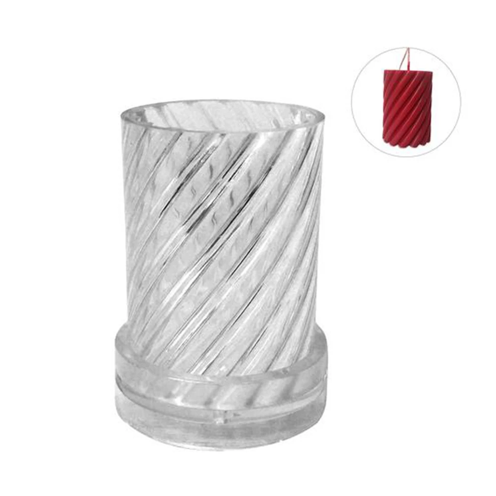 

New Candle Mould Handmade Candle Mold Plastic Candle Soap 3D Mould DIY Aromatherapy Plaster Handcraft Candle Mold