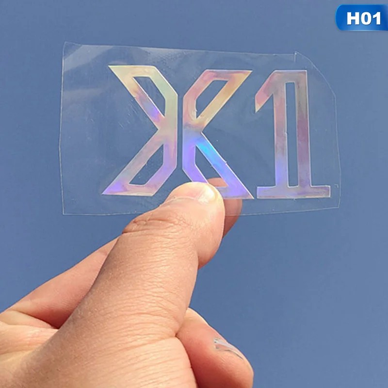 Производство 101X1 Прозрачная лазерная наклейка мини альбом Quantum Leap X1 EUNSANG KIM WOOSEOK CHO