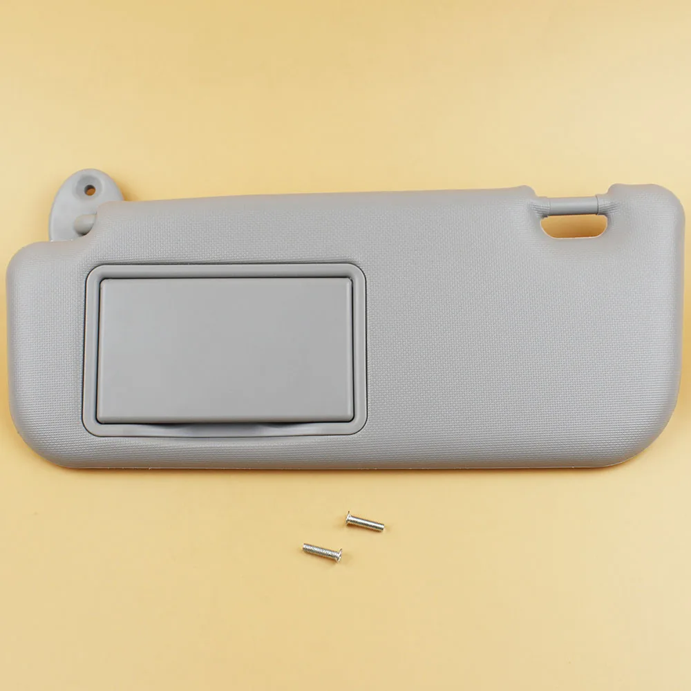 Автомобильные аксессуары серый солнцезащитный козырек с макияжным зеркалом и