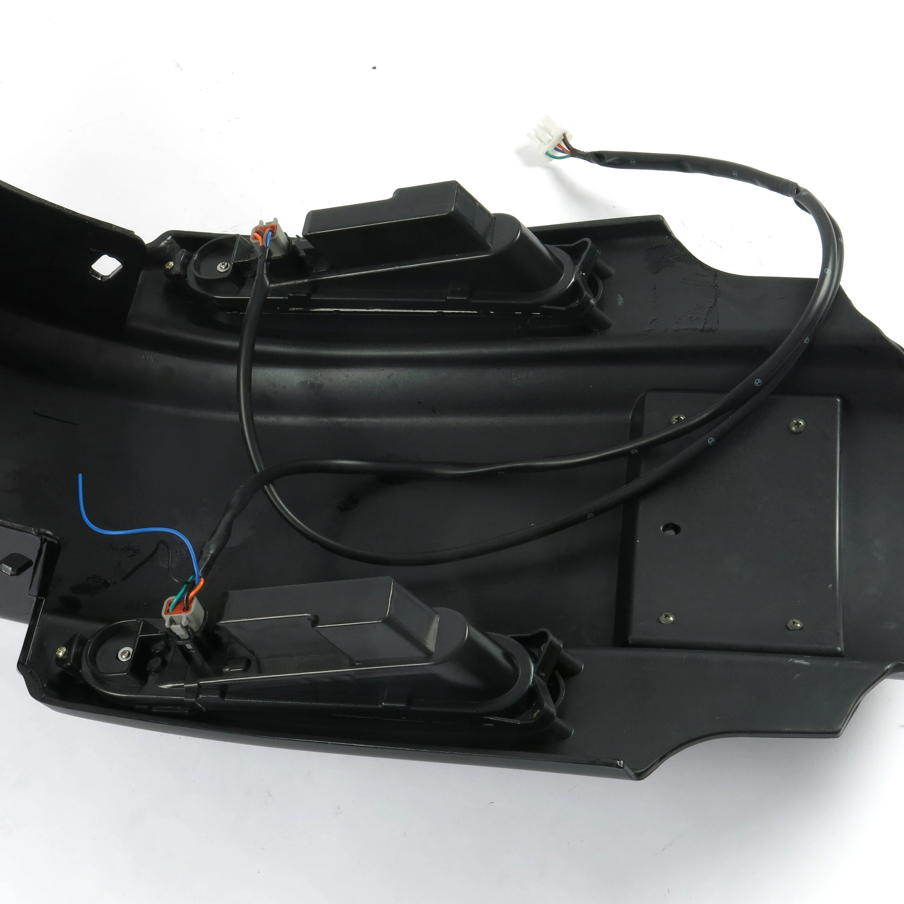 

For 2009-2019 Touring Models motorcycle Rear Fender double cut out with cvo Light license plate fenders