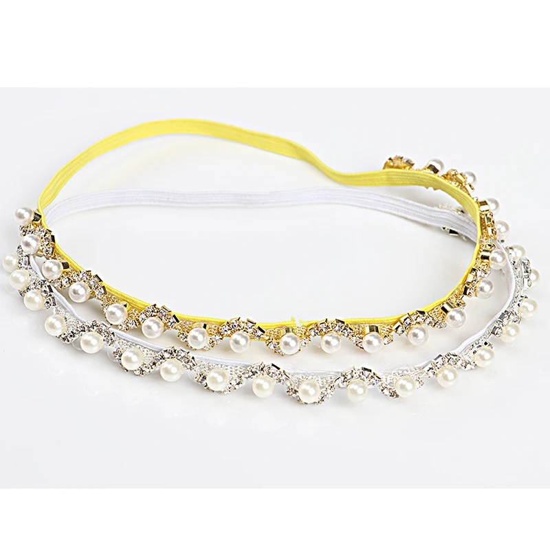 Детские блестящие жемчужины бриллианты разразы для маленьких девочек кружевные