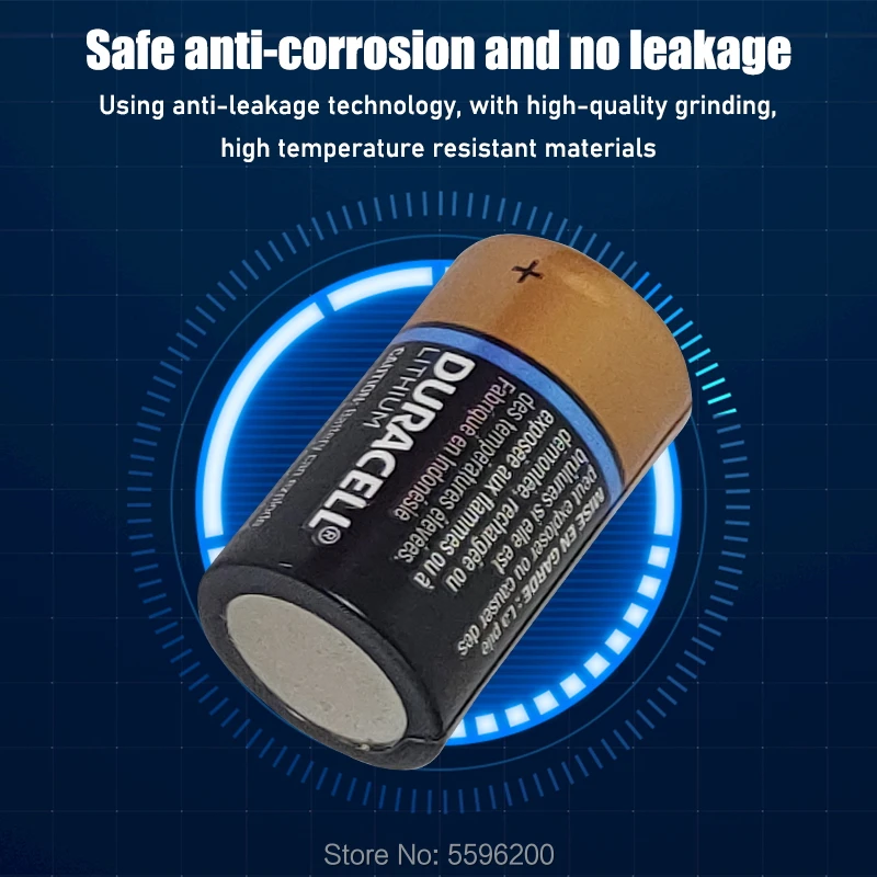 2 шт. оригинальный Duracell CR2 CR15H270 CR15266 3V 850 мА/ч литий Батарея для цифровой Камера