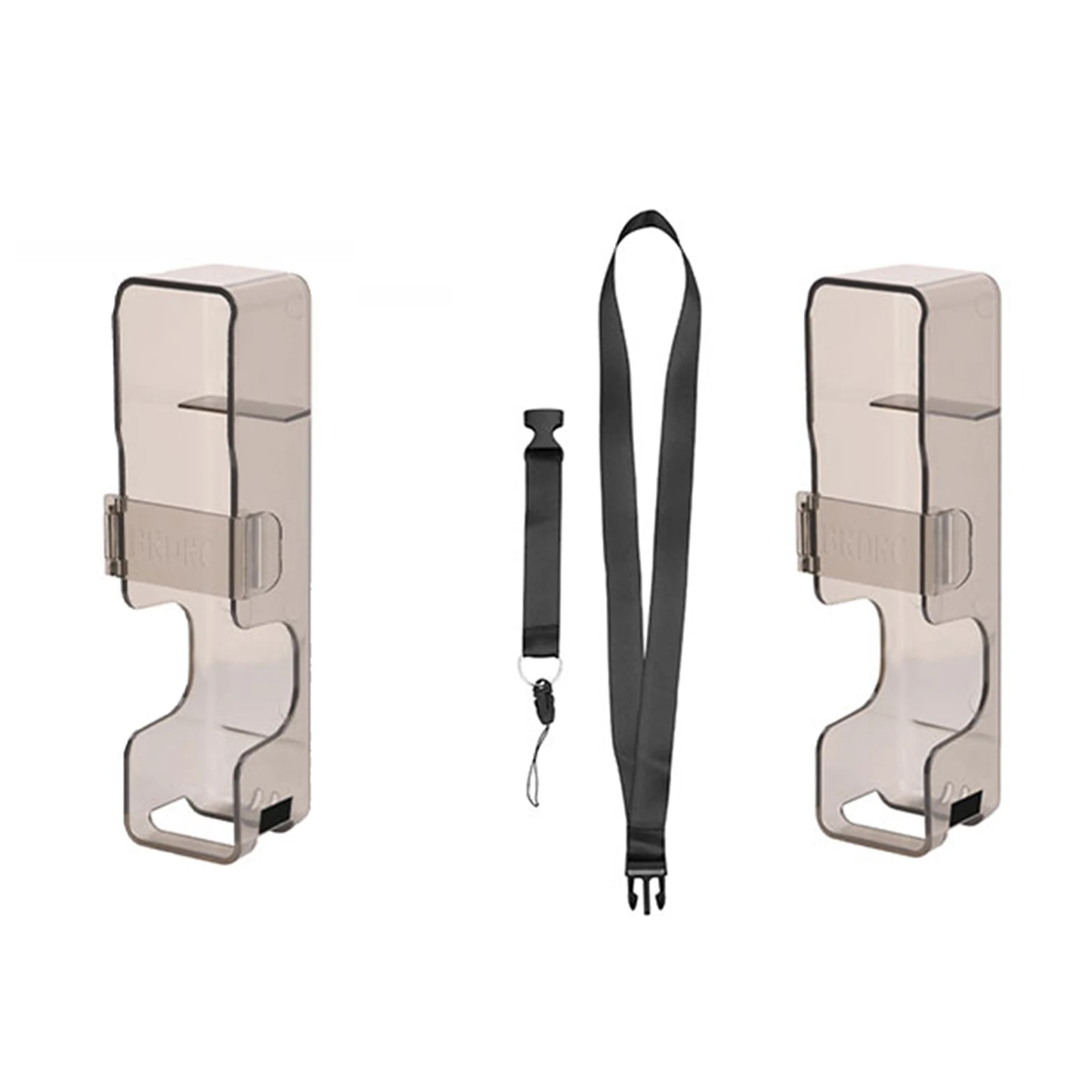 

Прозрачный защитный чехол с шнурком для FIMI ладони 2 объектива камеры аксессуары для смарт-устройства (прозрачный)