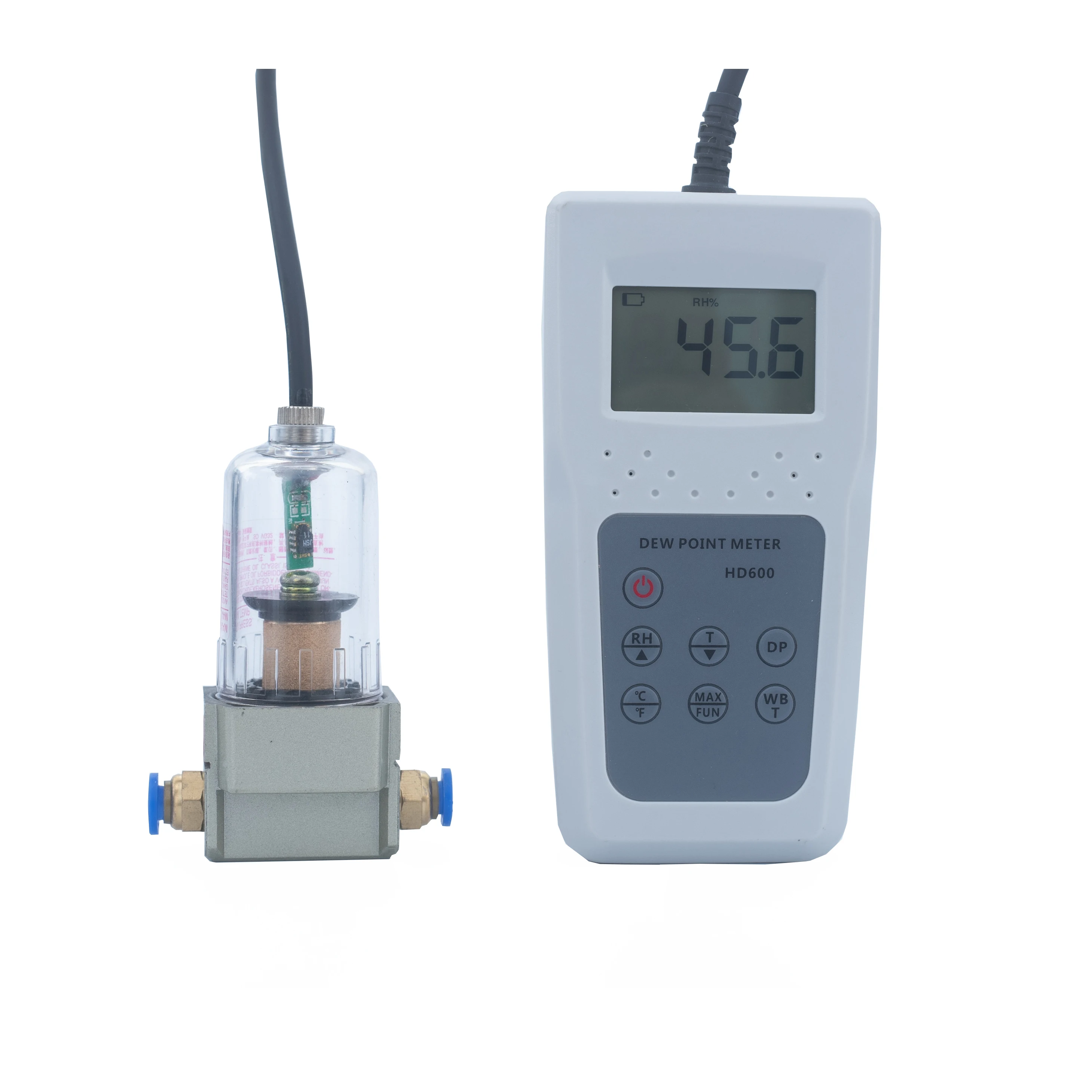 

Digital Dew Point Meter Analyzer for Measure Humidity Temperature Wet Bulb Temperature Dew Point Temperature