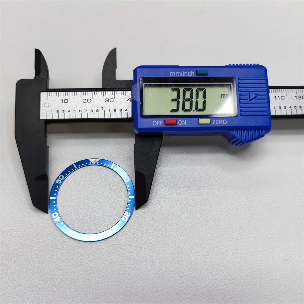 38 мм плоская алюминиевая вставка для часов кольцо знаменитости Аксессуары