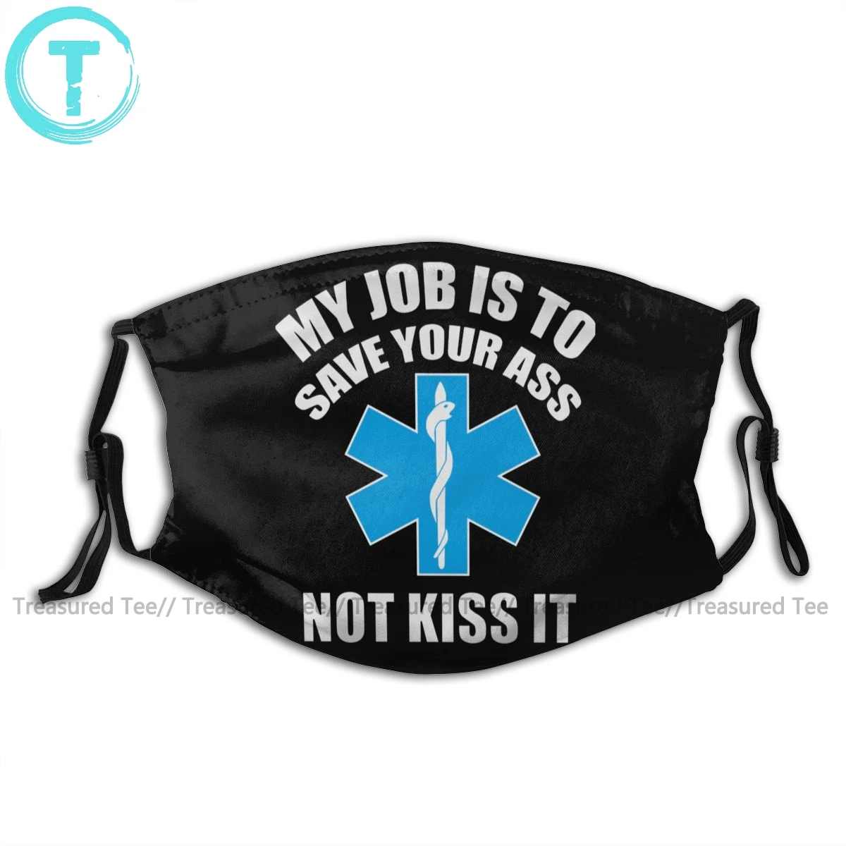 Парамедическая маска для лица моя работа-сохранить вашу задницу не поцелуйте ее