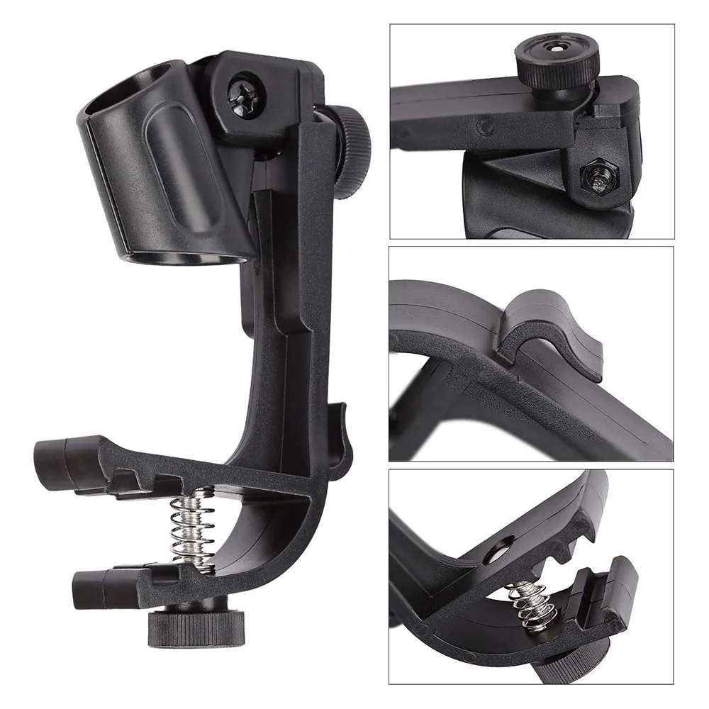 Зажим для микрофона 2 шт. Аксессуары барабана подставка зажим держатель обод