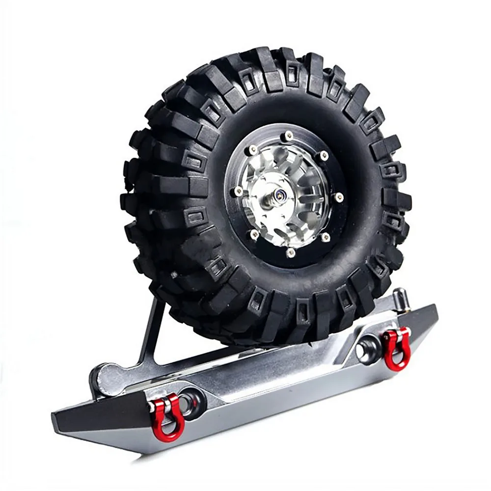 Прочный металлический задний бампер для 1/10 HSP Redcat RC4WD Tamiya Axial SCX10 D90 запасная шина