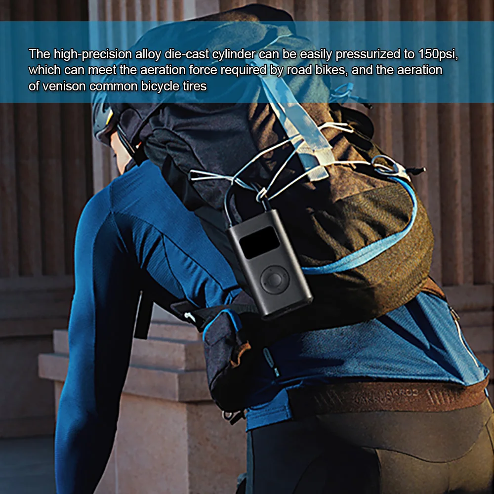 Оригинальный Портативный Смарт Цифровой датчик давления в шинах xiaomi Mijia