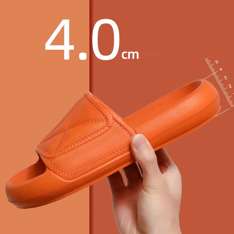 

Mens Slippers Summer New Casual Beach Flip Flops Male Female Thick Bottom Shoes Indoor EVA Sofa Couple Bathroom Sliders Big Size