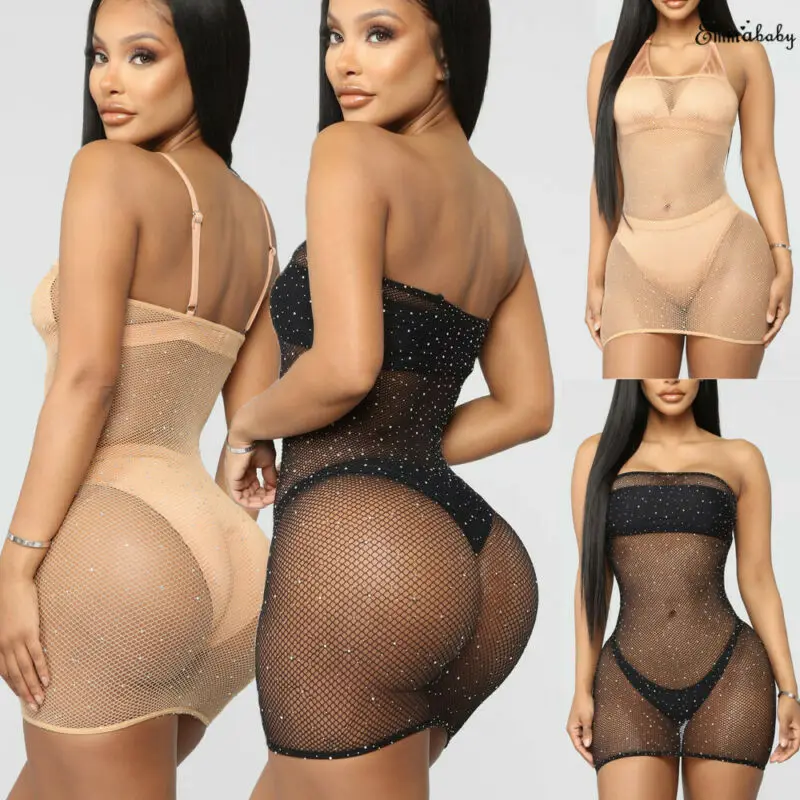 Женский сексуальный купальник в стиле Харадзюку с бронзовым бандо Сетчатое