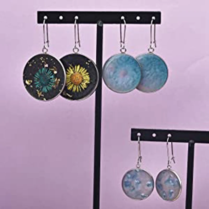 50 шт Серьга ободок кабошон серьга настройки 12 мм Серьги Крючки заготовки для