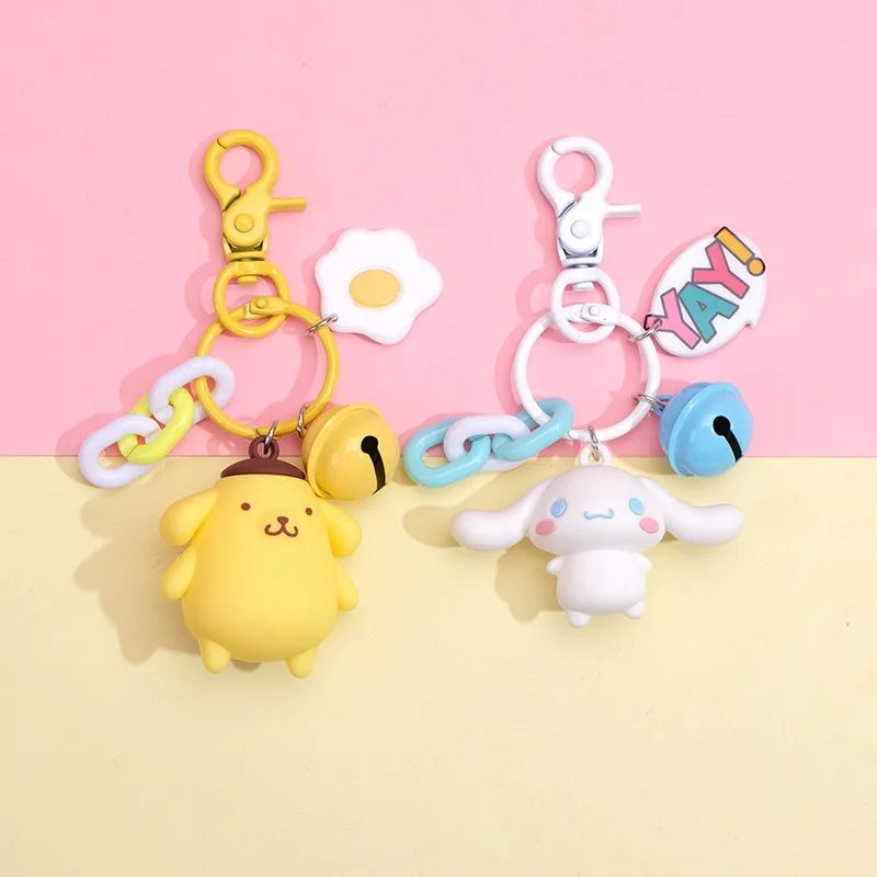 

How to Train Your Dragon Keychain Girly Heart Cute Kt Cat Pendant Cartoon Cute Big Ear Dog Keychain Flying Dragon Doll Keychains