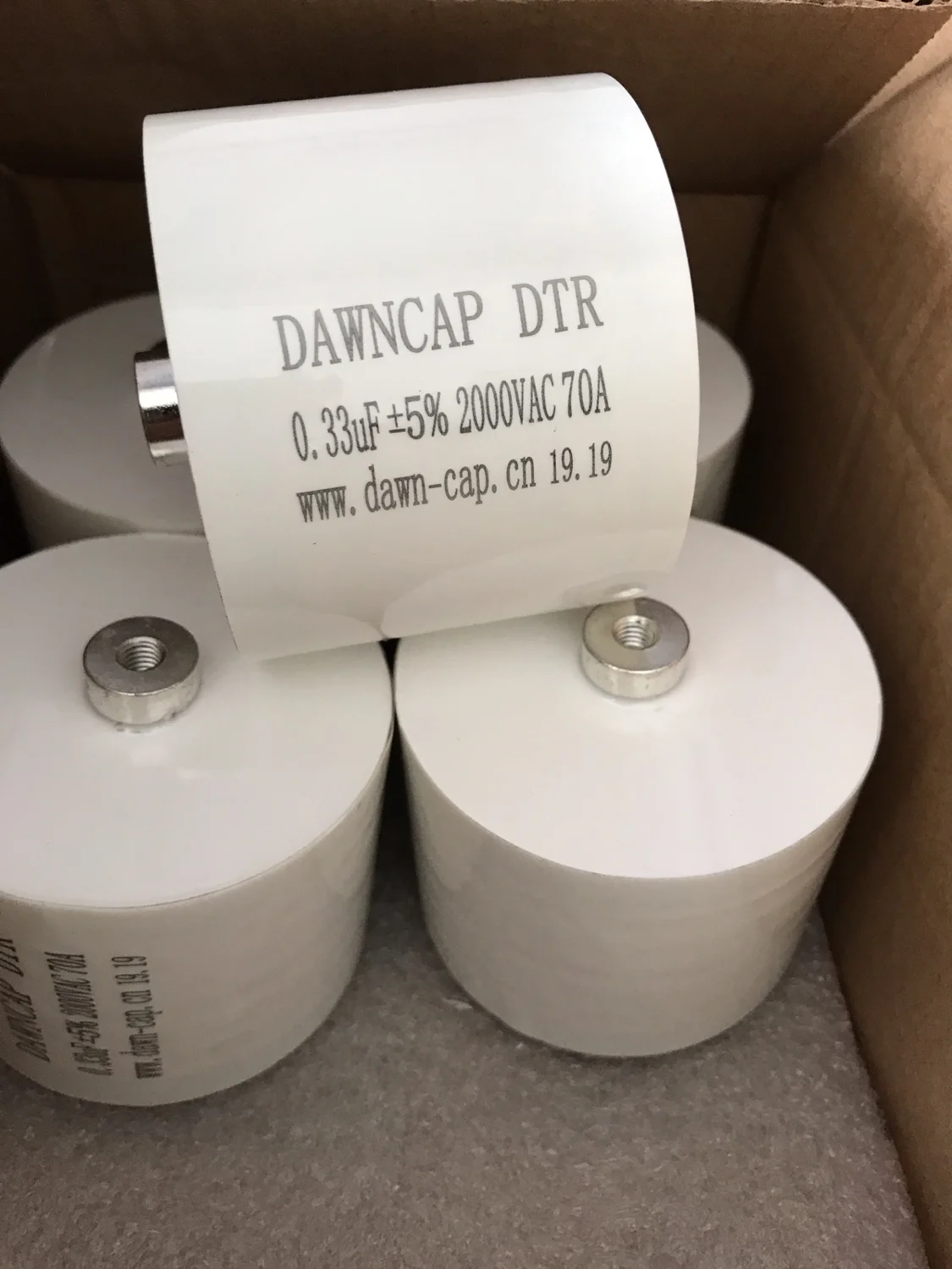 Оригинальный электролитический конденсатор DTR высокочастотный резонансный 2000vac