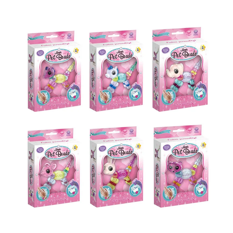 Браслеты-трансформеры в форме единорога игрушки сделай сам волшебные бусины для