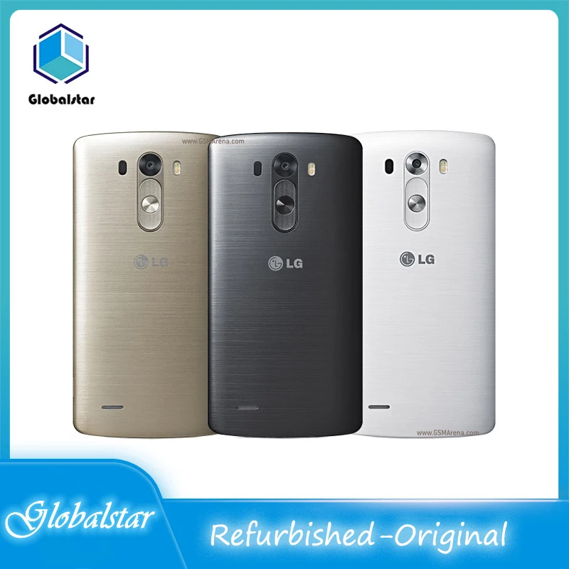 

Оригинальный Восстановленный разблокированный сотовый телефон LG G3 D851 5,5 дюйма 2 Гб 16 Гб Камера 13 МП Бесплатная доставка