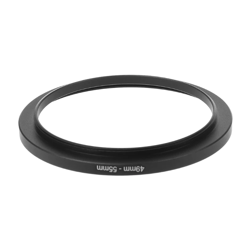49 мм до 55 Металлические повышающие кольца адаптер объектива фильтр аксессуары