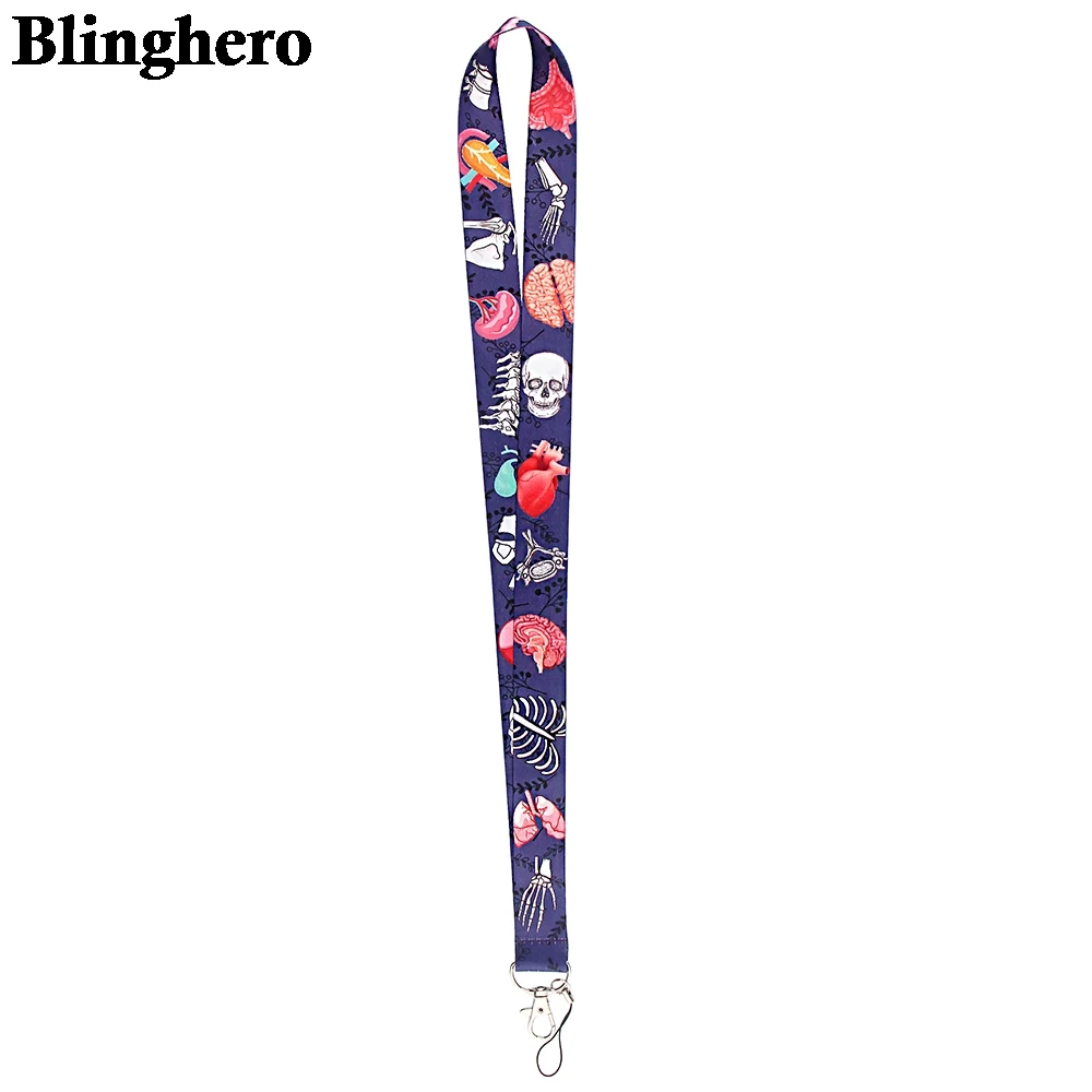 CA1629 Cool Cartoon Cellphone Lanyard For Key ID Card Passport Gym USB Badge Holder DIY Hanging Rope Neck lanyards