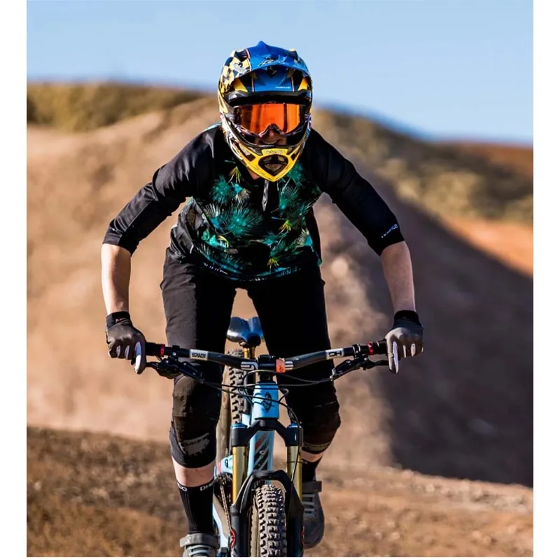 Женские майки для горных велосипедов горнолыжного типа Джерси эндуро с рукавом