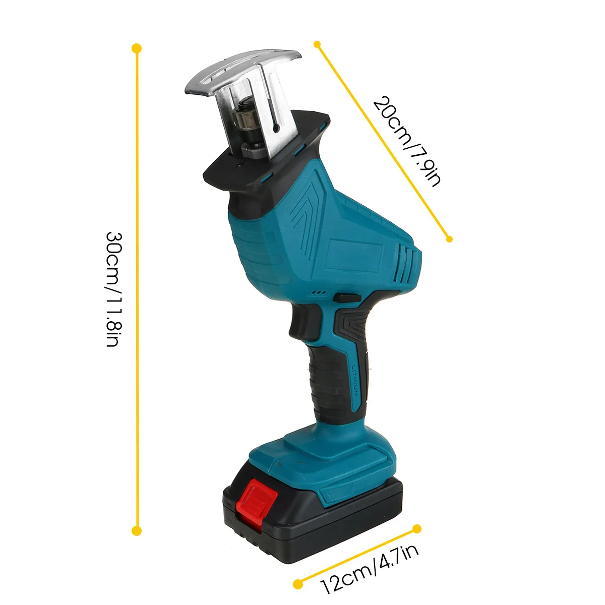 

Reciprocating Saw Cordless Electric Saw for Wood Metal Plastic Cutting Machine Power Saws 4000rpm/min for Makita 18V Battery
