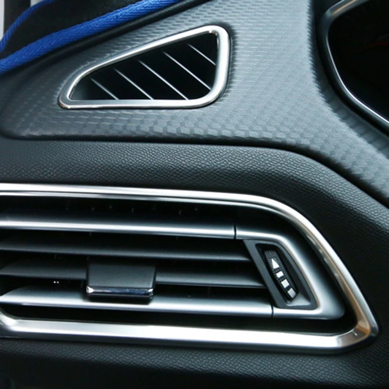 Автомобильные аксессуары Lr выход кондиционера декоративная крышка Abs для Peugeot 308