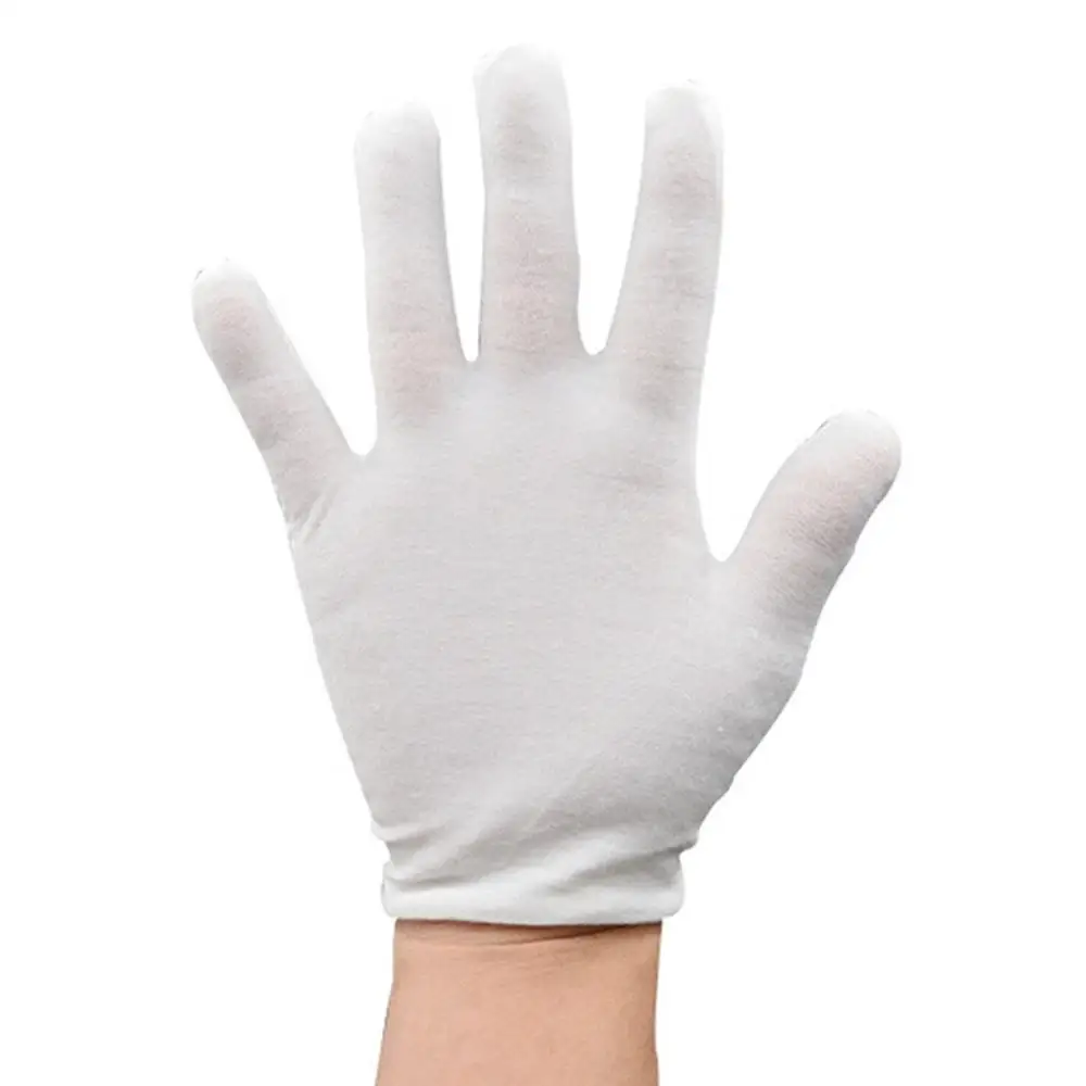 6 Pair Working Serving Wear Resistant Hand Protective Gloves Cotton Blends Manicure Sweat-proof Labor Insurance Non-Slip | Безопасность