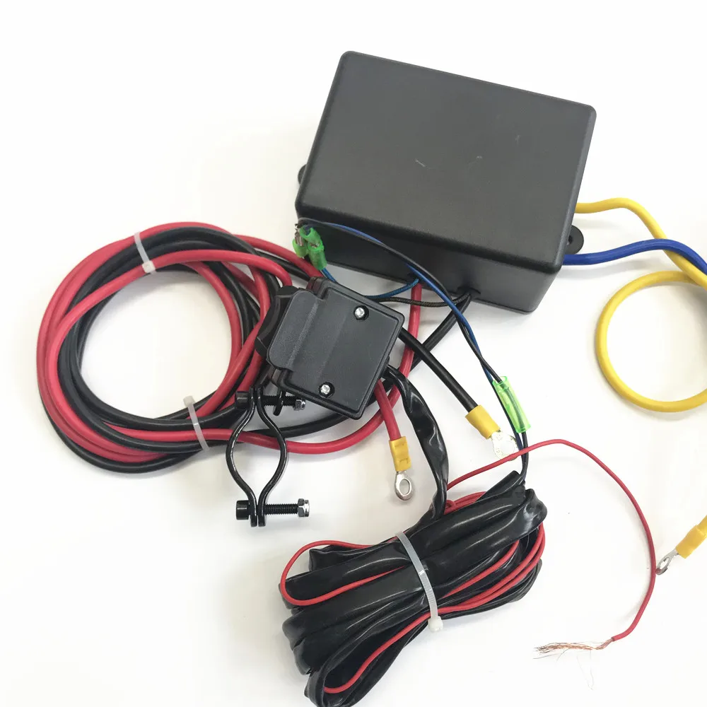 Электрическая лебедка для автомобиля 12 В электрическая с дистанционным