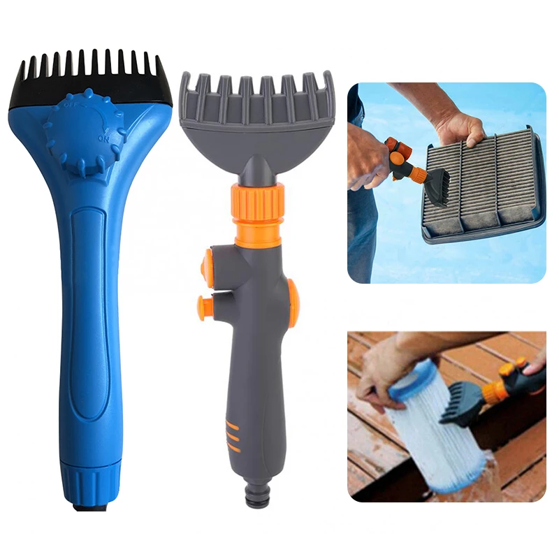 

Чистящий фильтр для бассейна, струйный очиститель для бассейна, горячей ванны, спа-воды, картридж, ручная щетка для чистки, чистящие инструм...