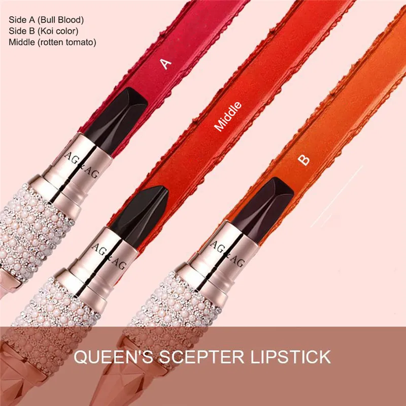 1 шт. увлажняющий бальзам для губ питательная помада уход королева скипетр 3 в три