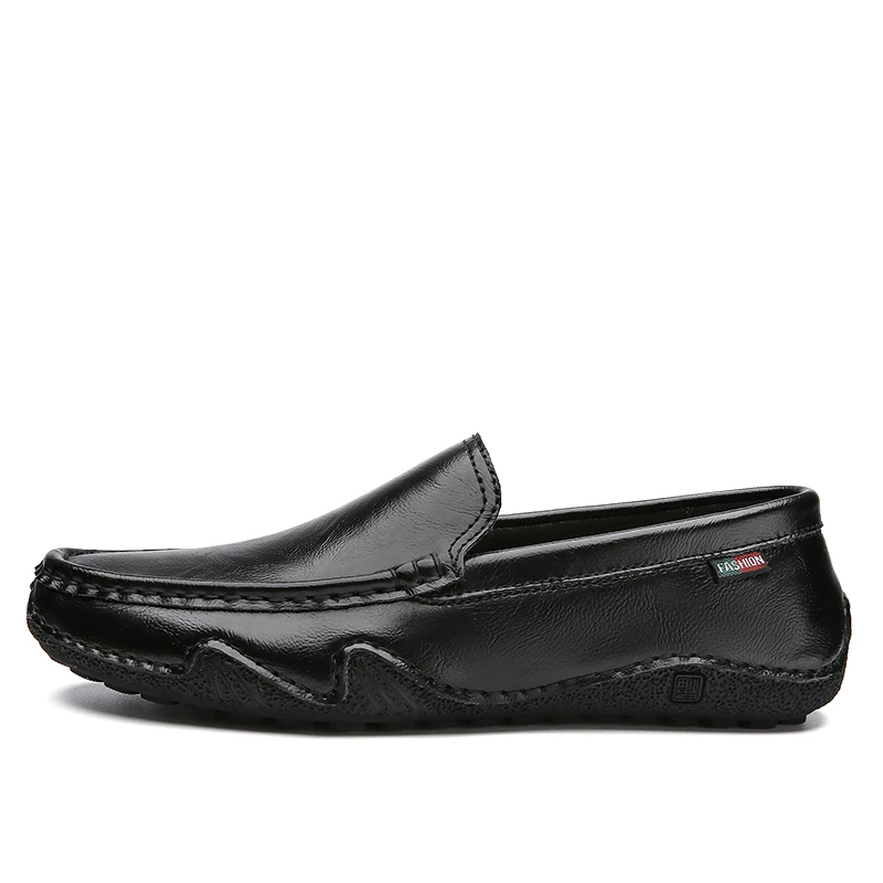

Classic Breathable Comfortable High Quality Genuine Leather Casual Shoes Men Fashion Trendy Soft Summer Dress Handmade Shoes