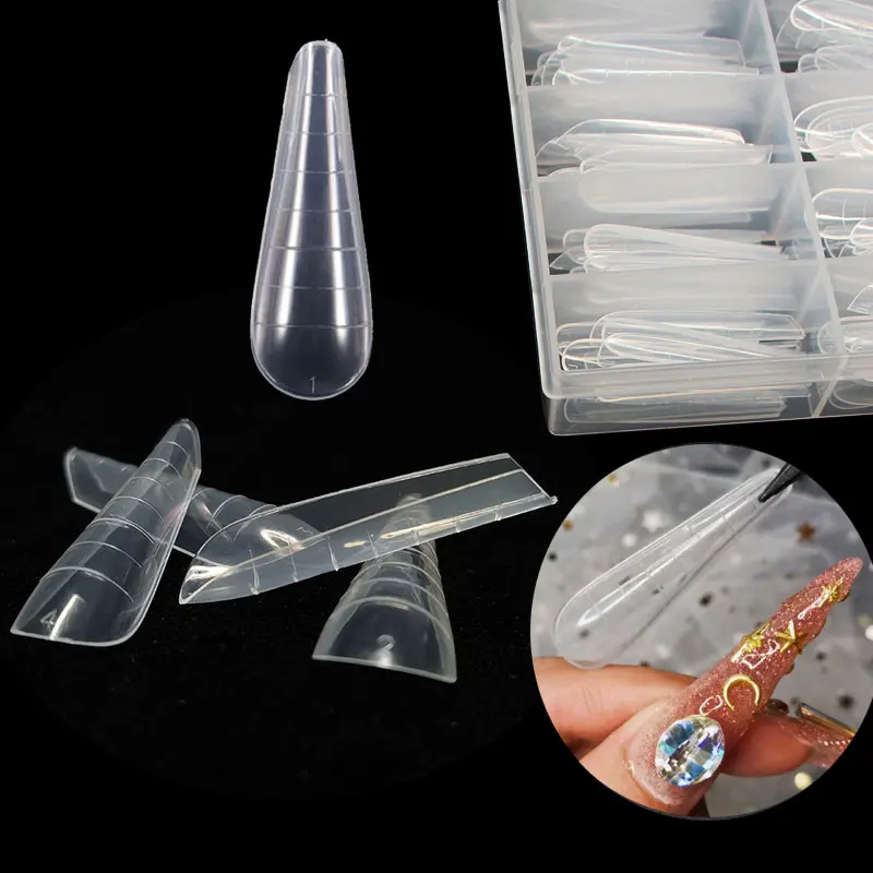 120/84/60 шт. искусственная фотоформа квадратные стилеты острые искусственные