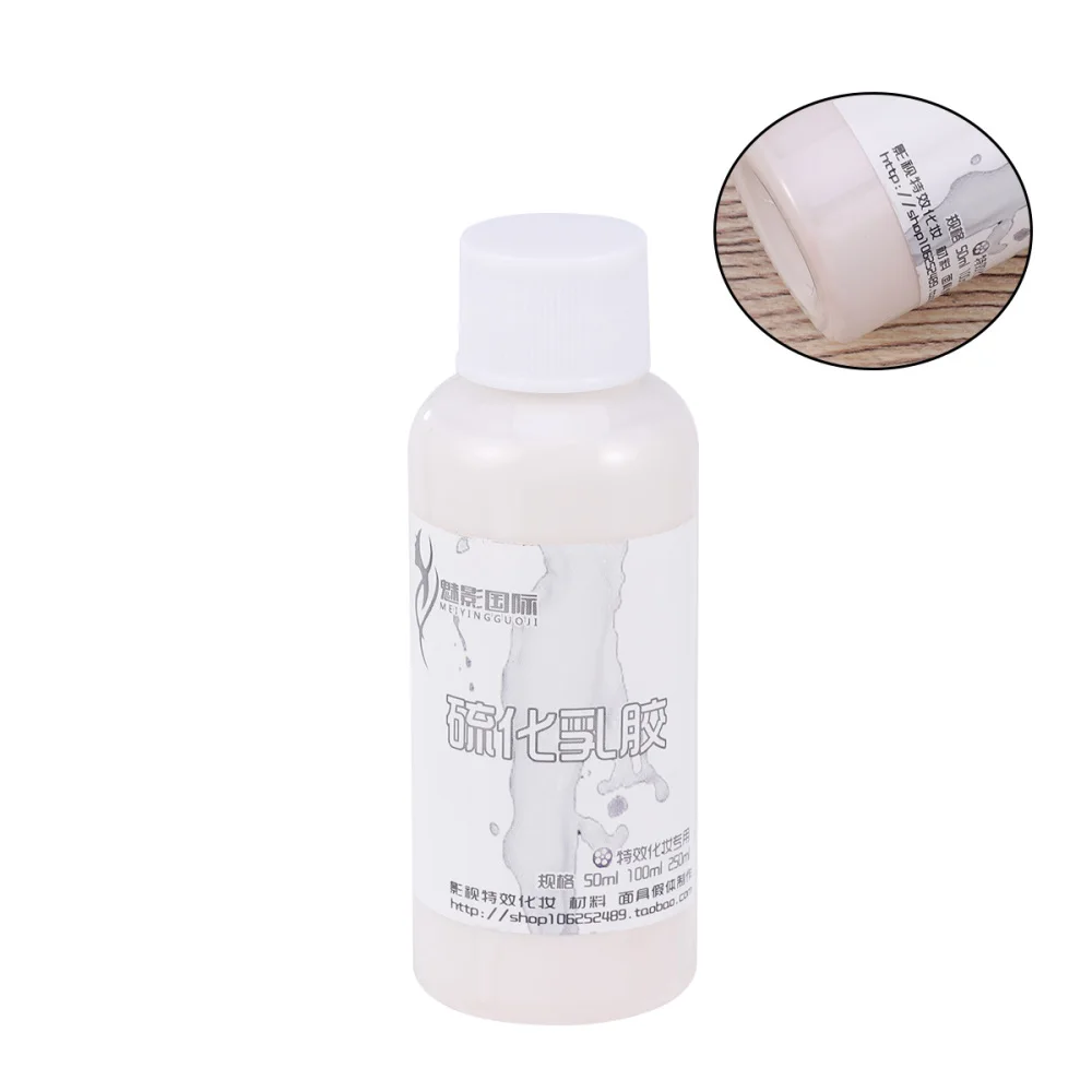 1 флакон 50 мл имитация крови для Хэллоуина жидкая латексная маска макияж со