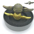 Спиннеры для рук Cupid, Радужный Золотой снитч, фиджет-гироскоп для пальцев, волшебные игрушки с крыльями для снятия стресса, металлические Спиннеры