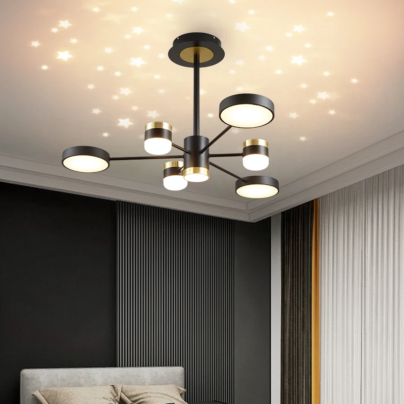 Indoor Chandelier Lamps For Children Room Living Study Bathroom Simple Home Decoration Modern LED | Лампы и освещение