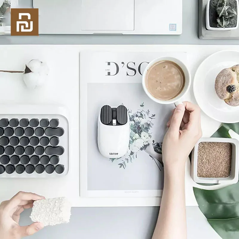 YouPin LOFREE Bluetooth беспроводная мышь 2 4G/Bluetooth двойной режим подключения уникальная