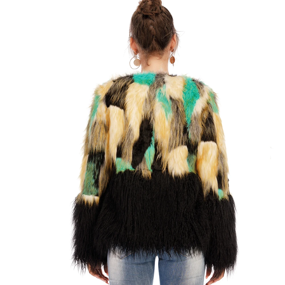 Рисунок 5 - Элегантное женское пальто из искусственного меха