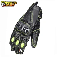 motorcycle gloves men motorbike motorcross gloves carbon fiber guantes breathable guantes moto leather guantes moto jnvierno