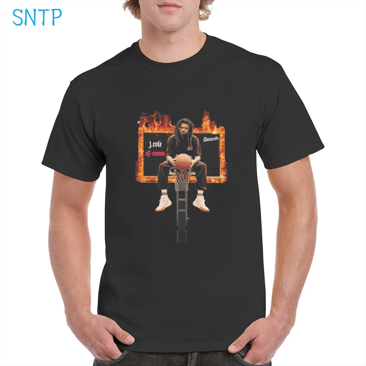 

Hip Hop J.Cole t shirt J Cole The Off Season T-Shirt Sit In Ring graphics Top 100% Cotton Streetwear Female/Man