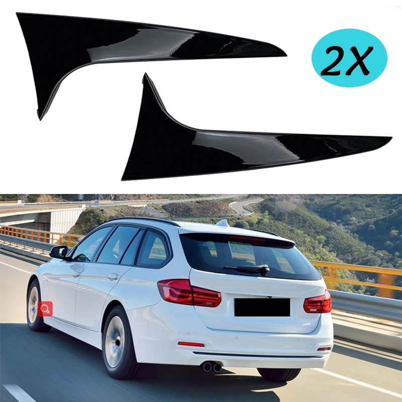 

2 шт., автомобильные наклейки на заднее стекло, боковое крыло, спойлер на крышу для BMW 3 серии F31 2012 2013 2014 2015 2016 2017 2018
