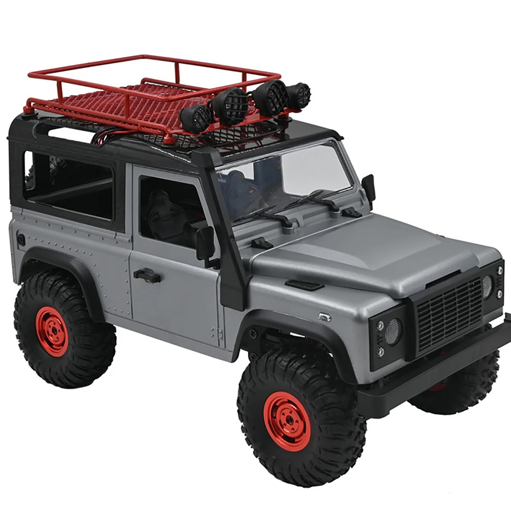 Багажник на крышу багажника со светодиодным прожектором для MN 90 90K 99 RC Crawler