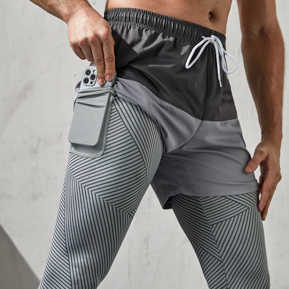 

Men Joggers Running Track Pants Basketball Gym Jogging Workout Fitness High Waist Striped Sport Athlete Joger Tights Leggings